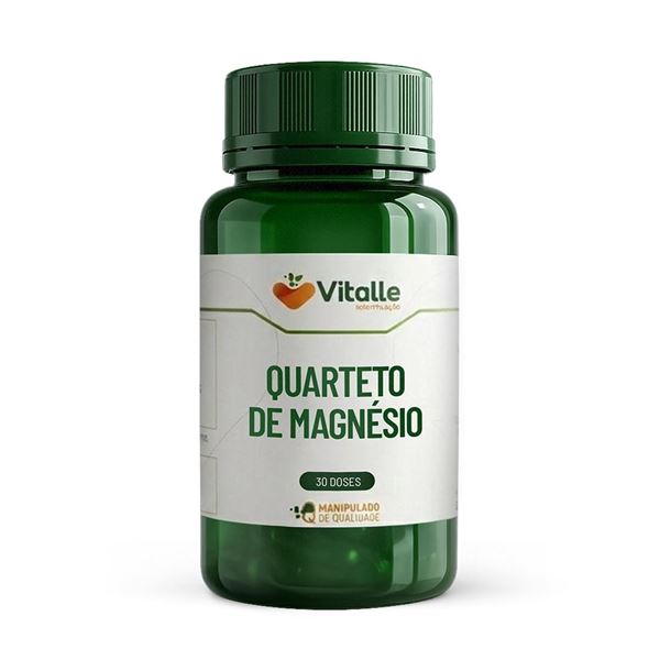 Quarteto de Magnésio 30 Doses