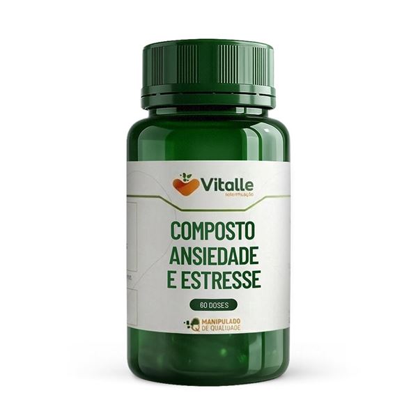 Composto Ansiedade e Estresse 60 Doses